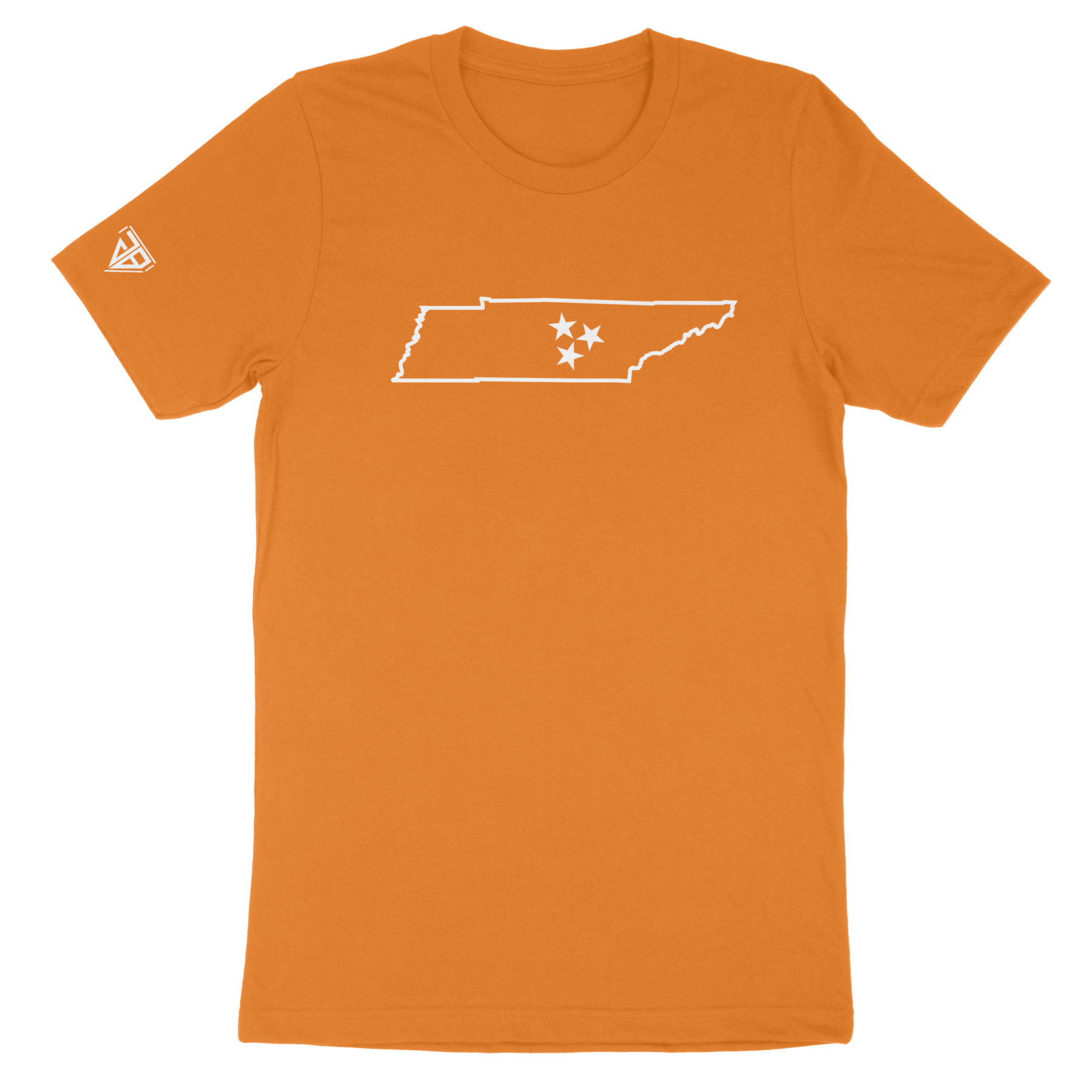 T-shirt Tennessee Outline - Orange
