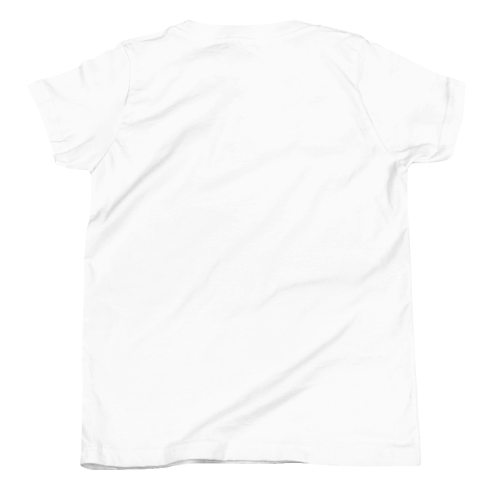 Youth T-Shirt Shape – White - Image 2